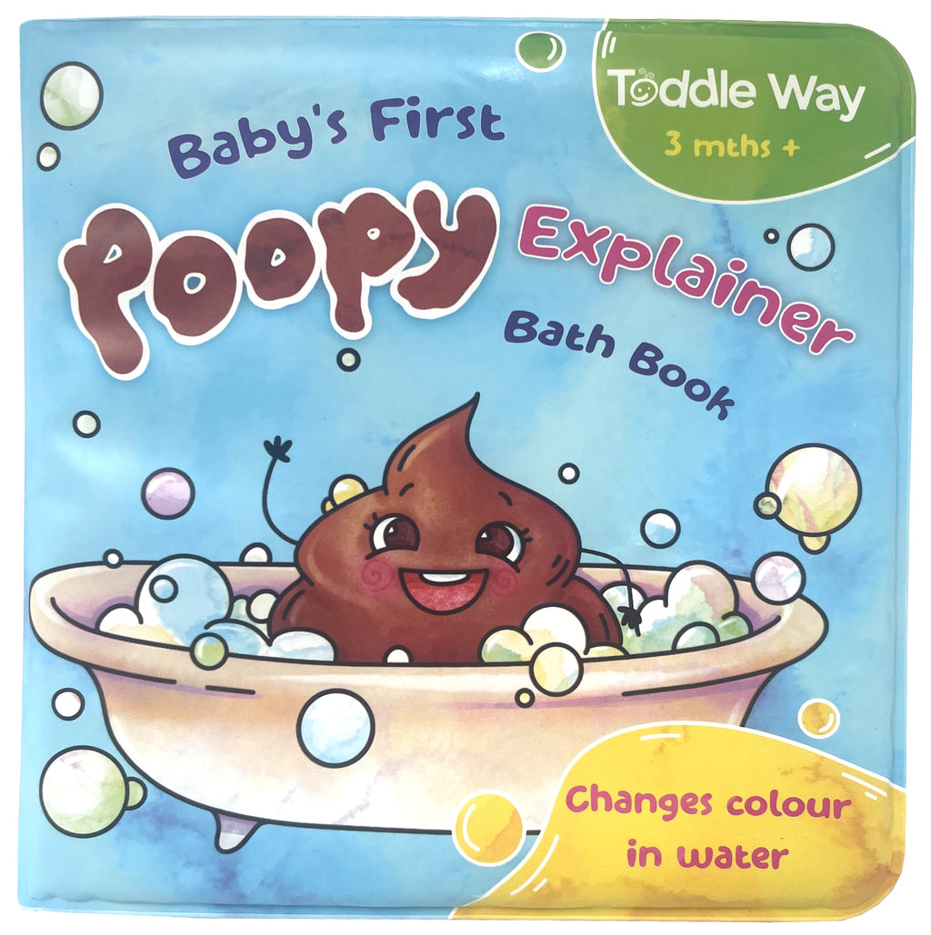 Baby's First Poopy Explainer Bath Book