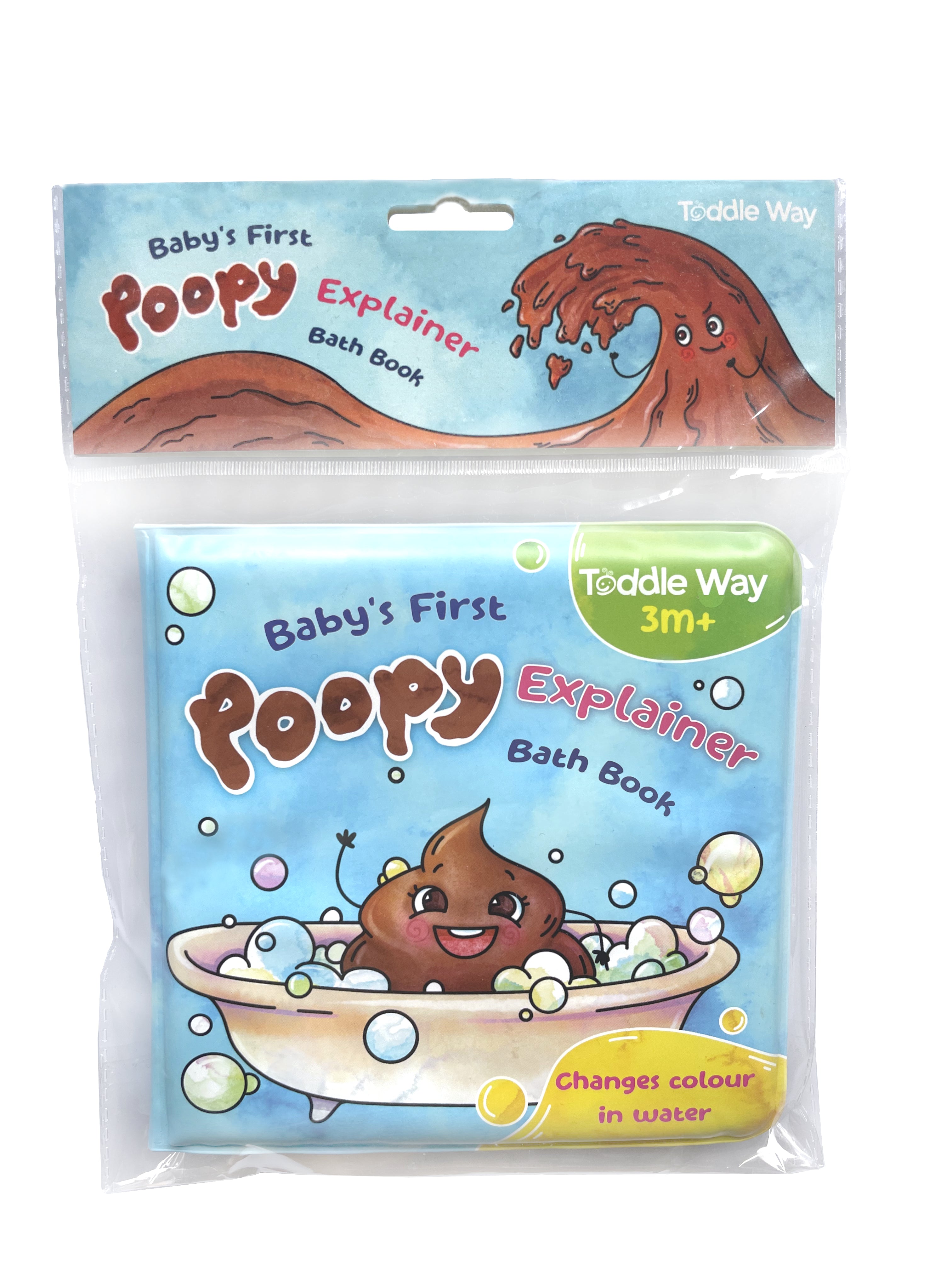 Baby's First Poopy Explainer Bath Book